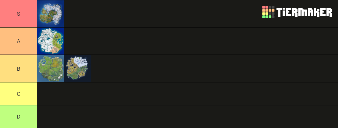 every season 1 map Tier List (Community Rankings) - TierMaker