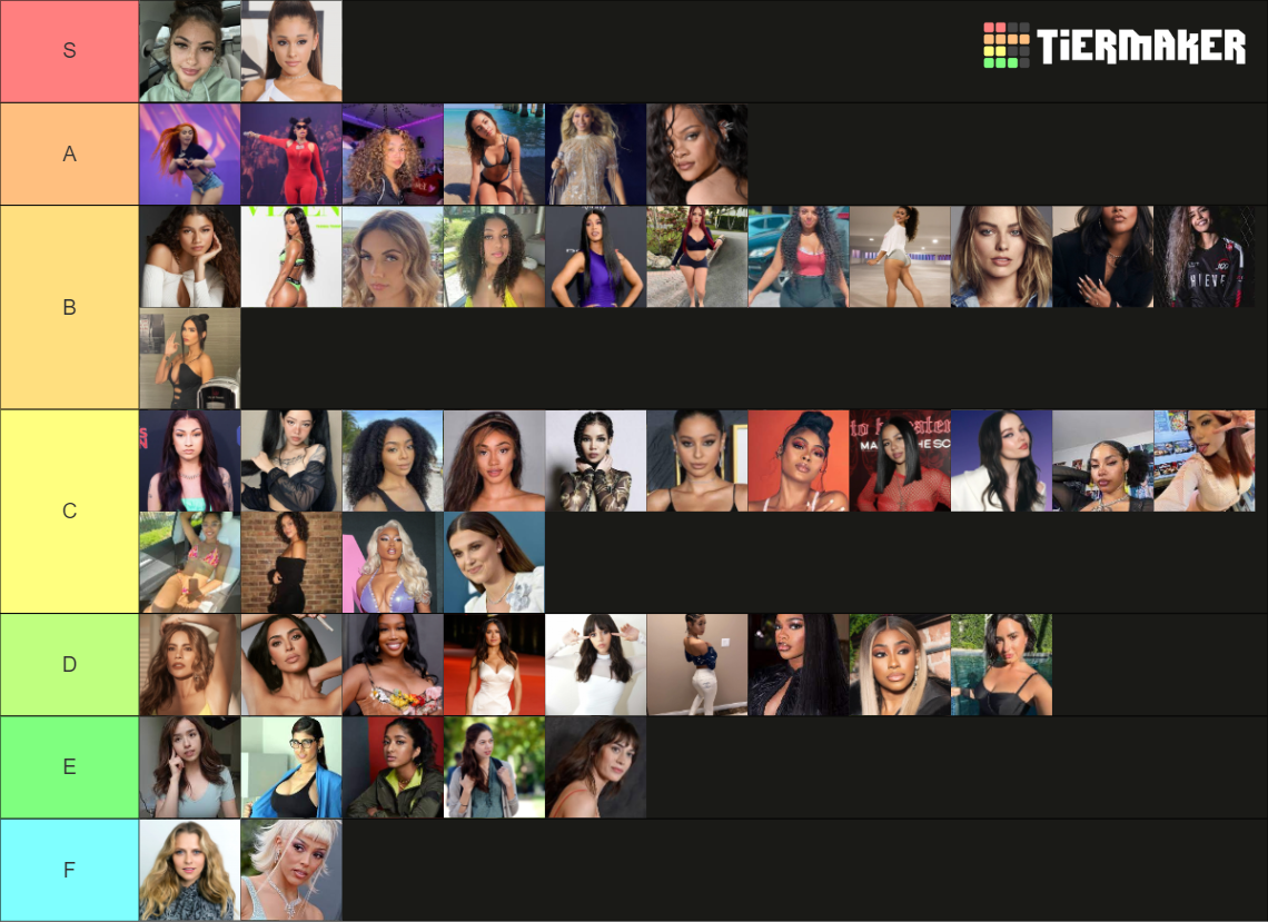 baddies 2024 Tier List (Community Rankings) - TierMaker