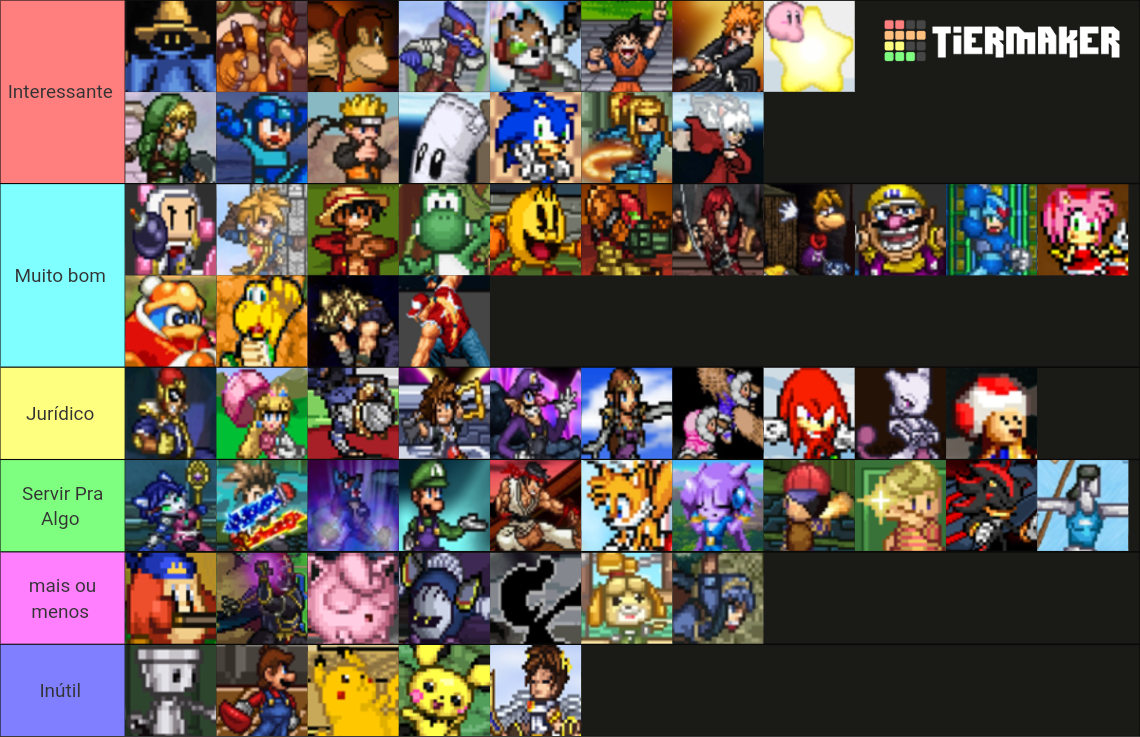 SSF2 Project B Patch 9 Tier List (Community Rankings) - TierMaker