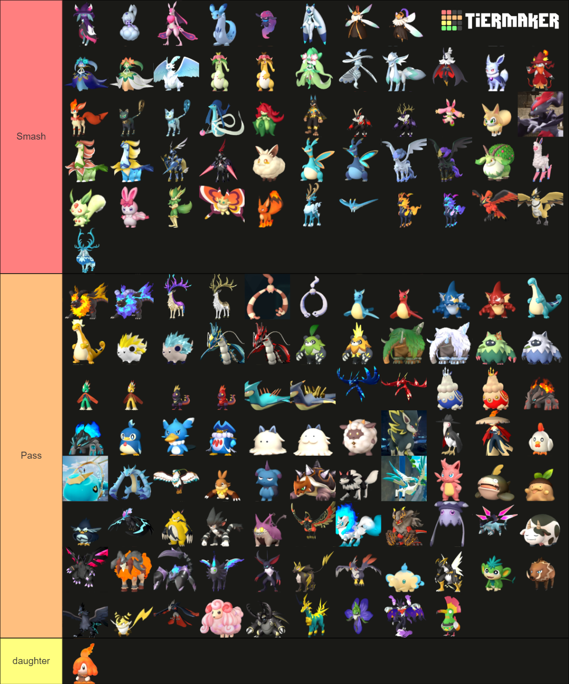 Palworld Smash Or Pass Tier List (Community Rankings) - TierMaker