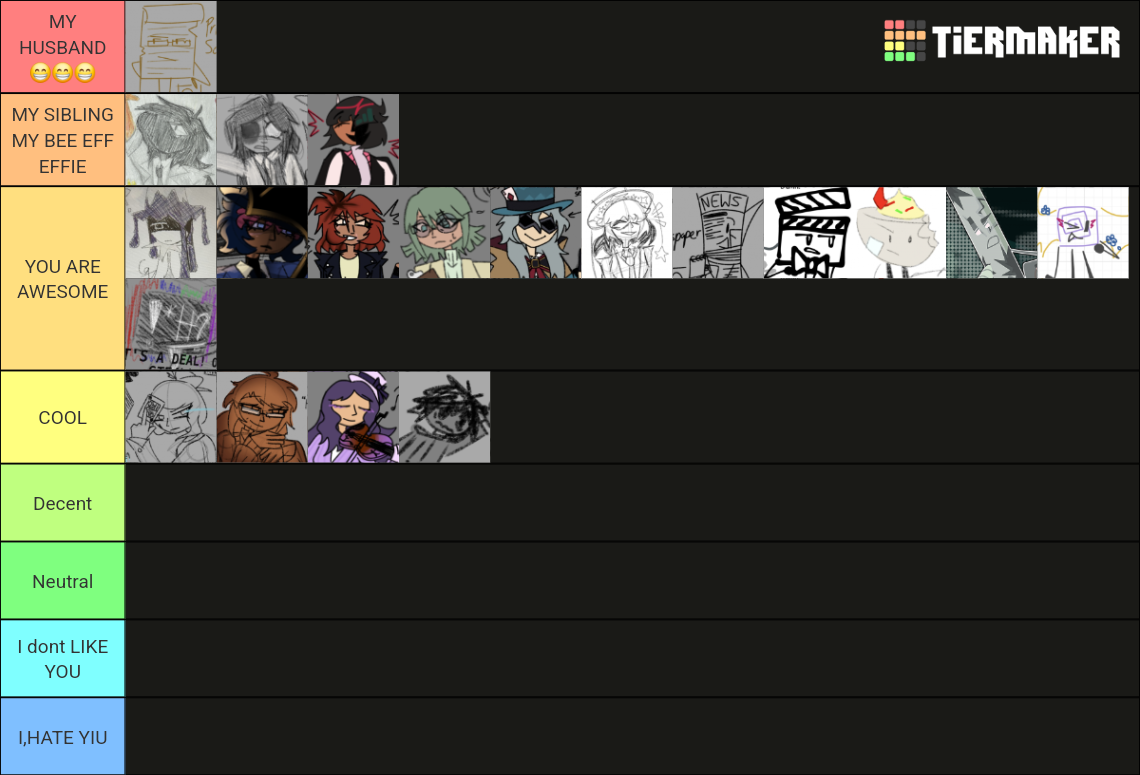 Q'S QUAINT QUONDAM QUANDARY Tier List (Community Rankings) - TierMaker