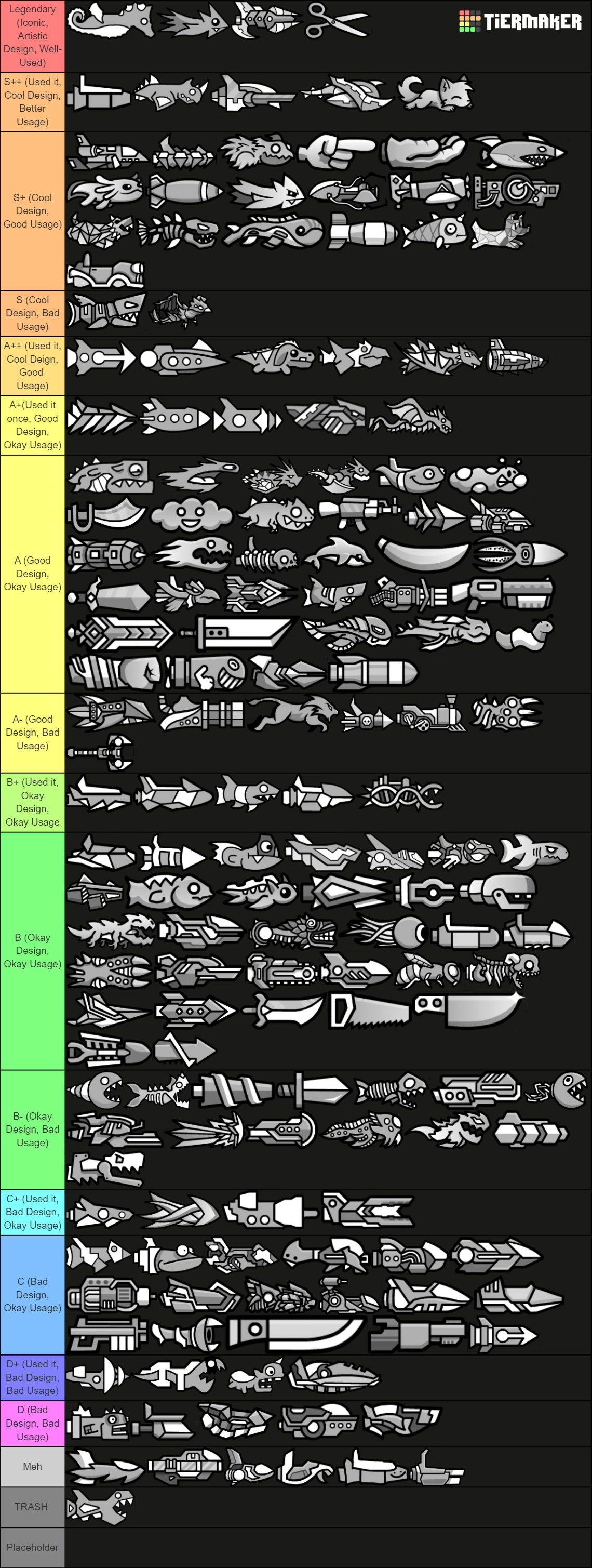 Geometry Dash Ships [2.21, UPDATED FOR 2.205] Tier List (Community ...