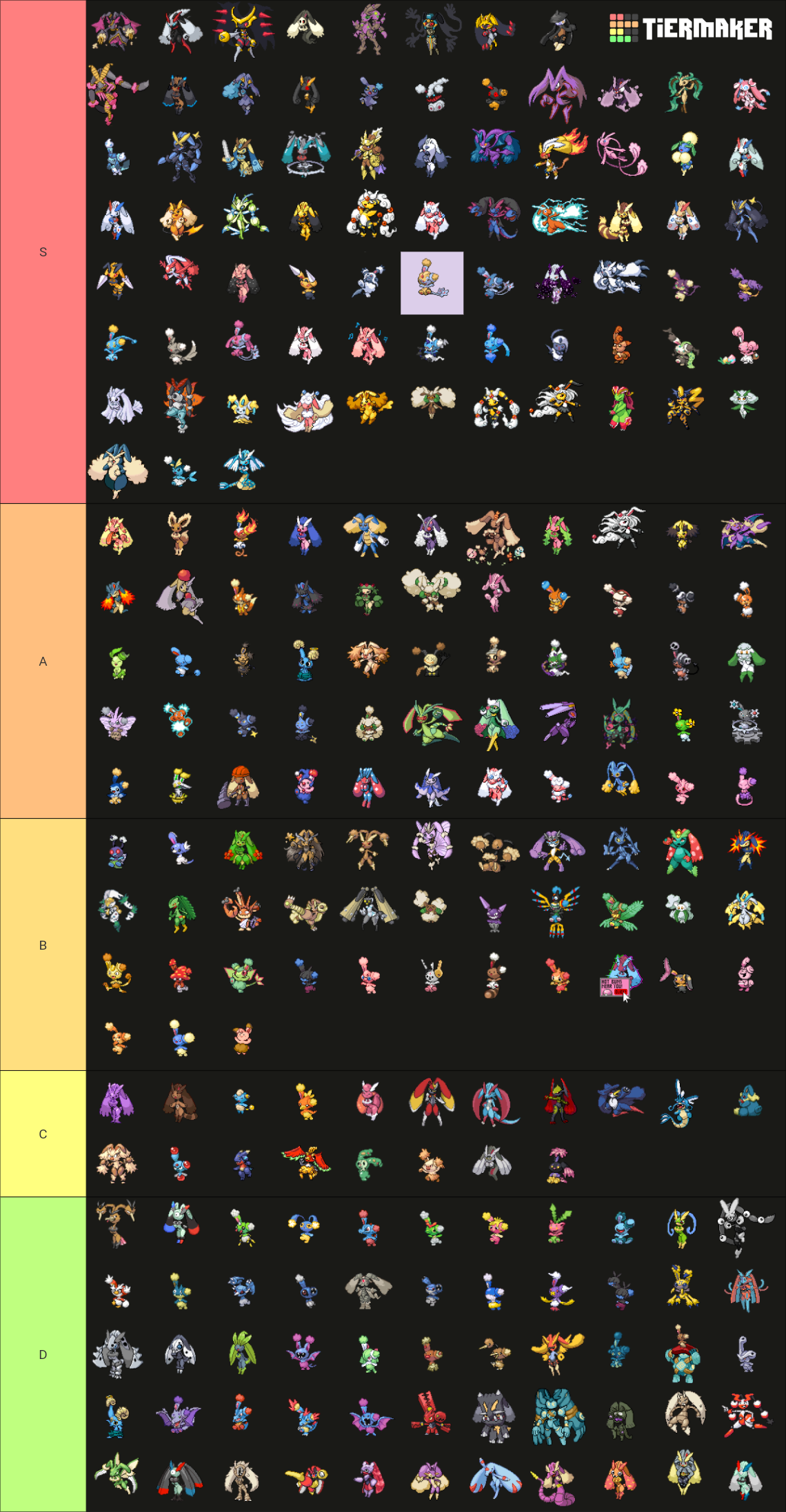 Pokemon Infinite Fusion Lopunny/Buneary Body Tier List (Community ...