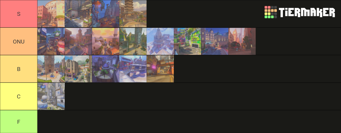 ow2 comp map Tier List (Community Rankings) - TierMaker