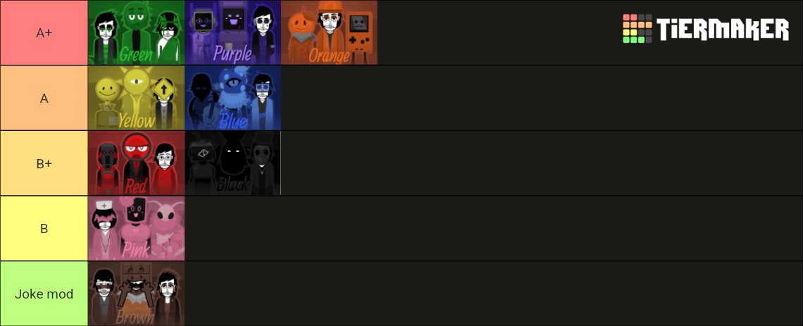 Colorbox Versions Tierlist Tier List (Community Rankings) - TierMaker
