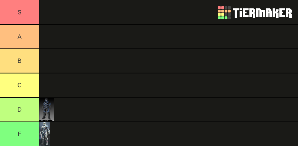 Halo Infinite Armor Cores Tier List (Community Rankings) - TierMaker