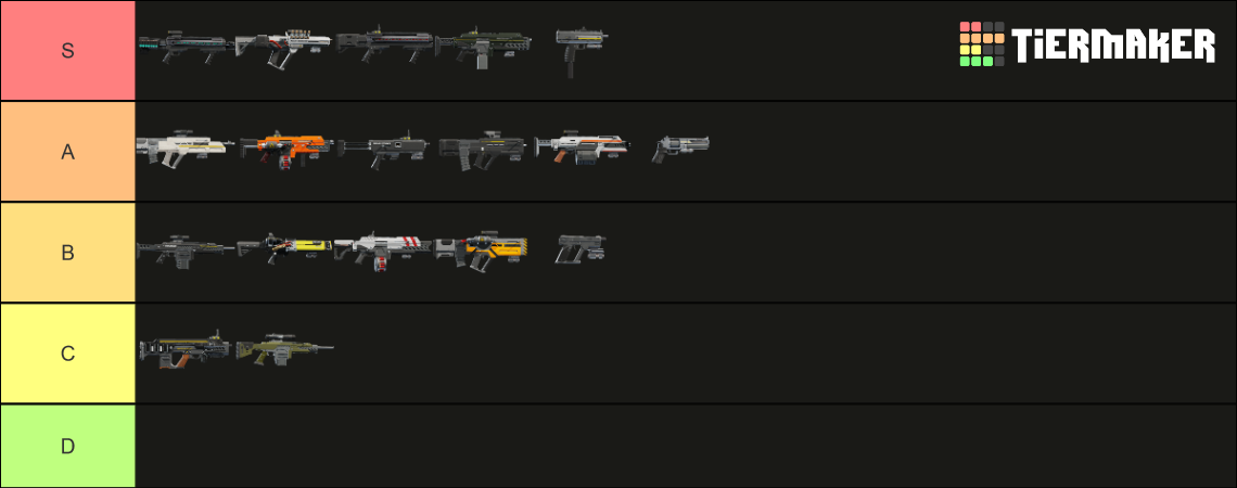 Helldivers 2 Weapons Tier List (Community Rankings) - TierMaker