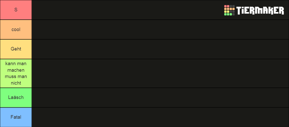 DEUTSCHE STREAMER Tier List Rankings) TierMaker