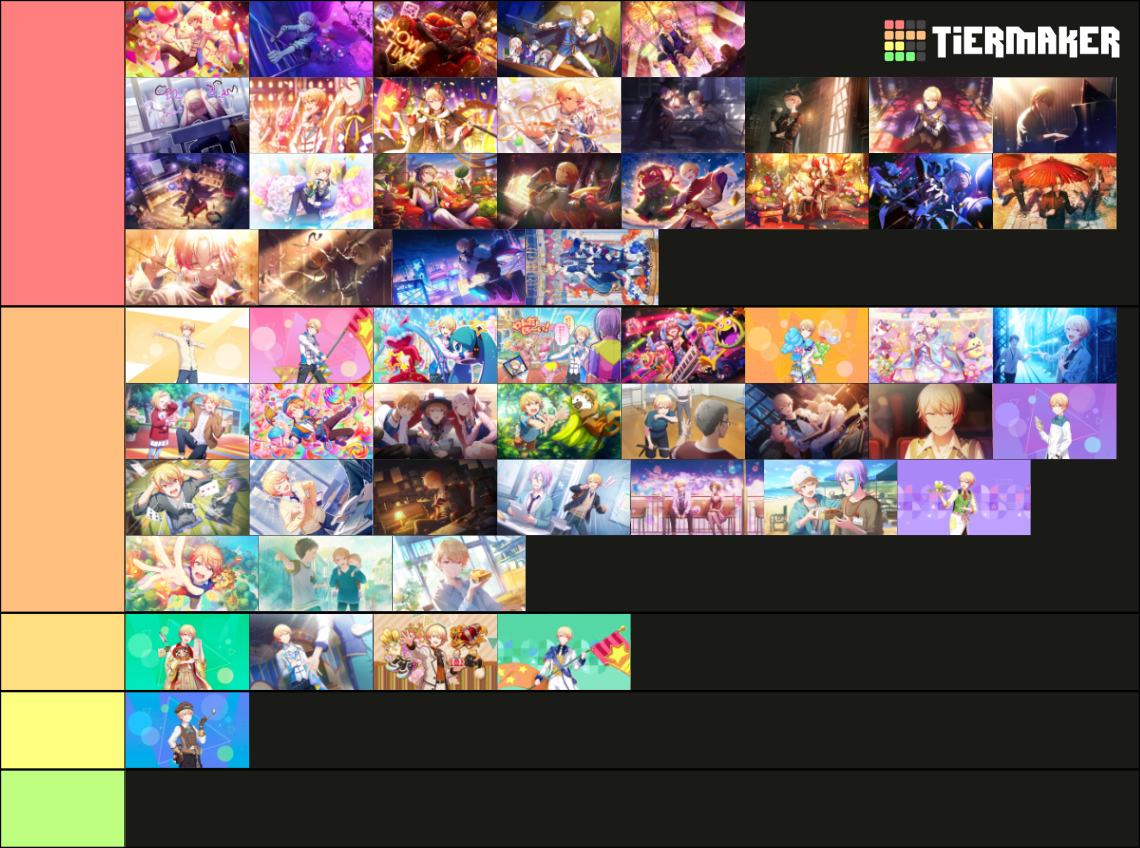 All Tsukasa Tenma cards (as of April 2024) Tier List (Community ...