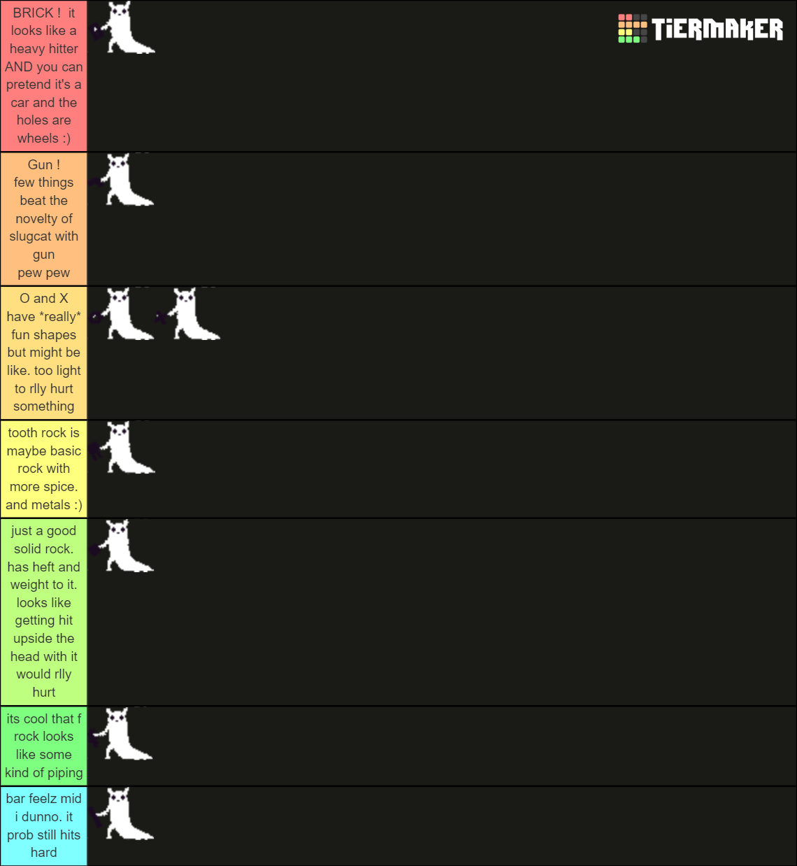 Rain World Rock Tier List (Community Rankings) - TierMaker