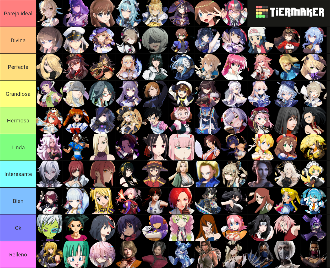 Waifus Tierlist 2024 Tier List Community Rankings TierMaker   Waifus Tierlist 2024 17114829 2 1714810898 