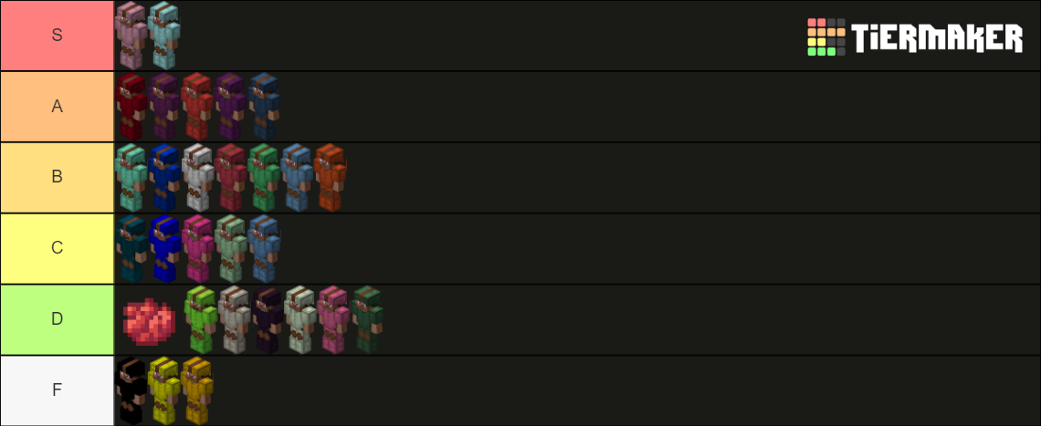 Hypixel Skyblock Dyes Tier List (Community Rankings) - TierMaker