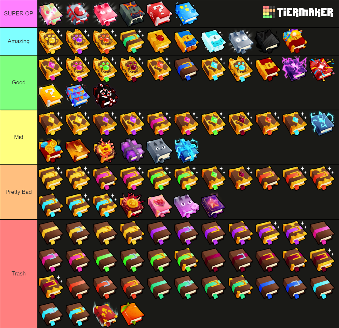 Pet Simulator 99 Enchants Tier List (Community Rankings) - TierMaker