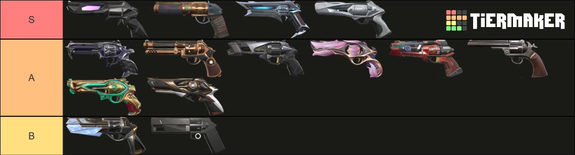 Valorant Sheriff Skins (Updated to May 2024) Tier List (Community ...