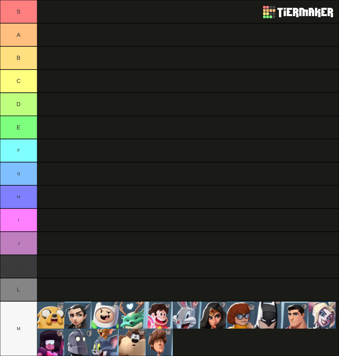 Multiverses tier list community rankings tiermaker