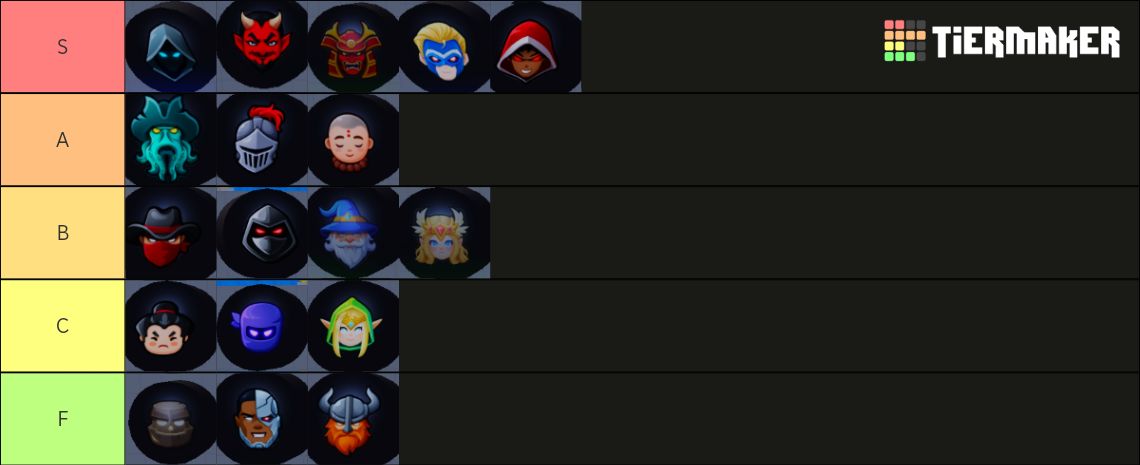 project smash best character tier list