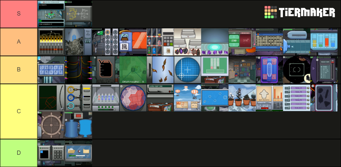 All Among Us Tasks Tier List Rankings) TierMaker