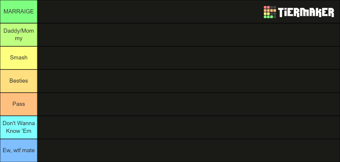 Smash or Pass League of Legends Tier List Rankings) TierMaker