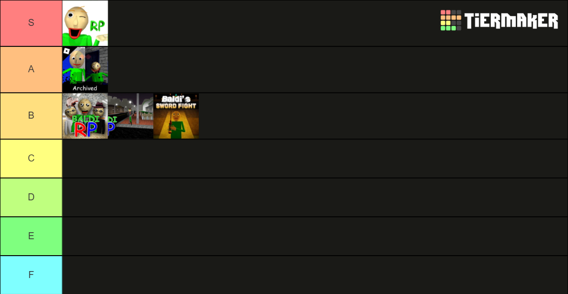 All Firey:Rebranded Games Tier List (Community Rankings) - TierMaker