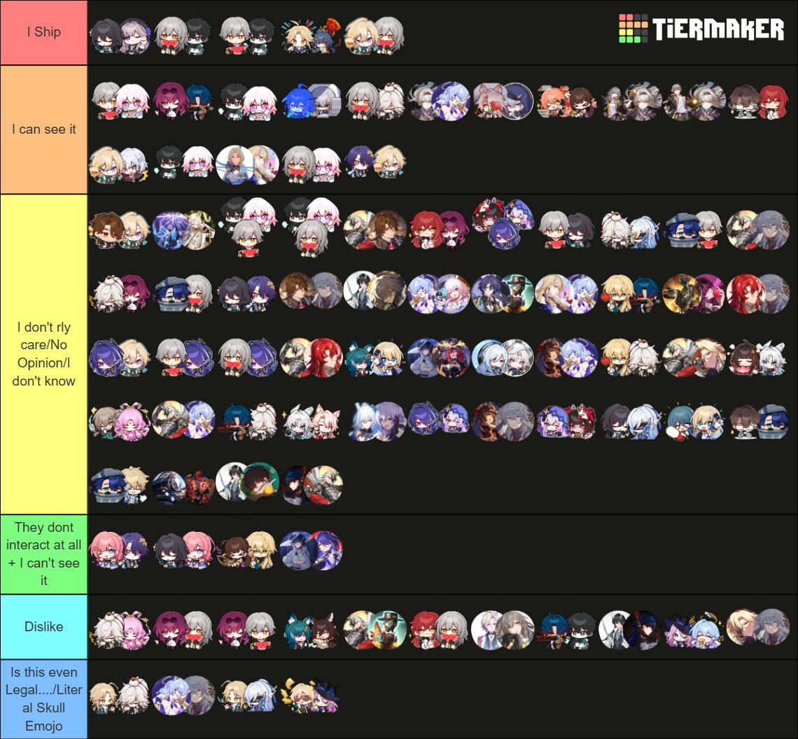 [HSR] Honkai: Star Rail Ships Tierlist (2.5) Tier List (Community ...