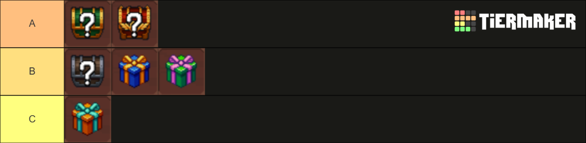 Bingle Bingle Boxes Tier List (Community Rankings) - TierMaker