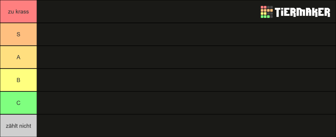 Tier Tier List (Community Rankings) - TierMaker