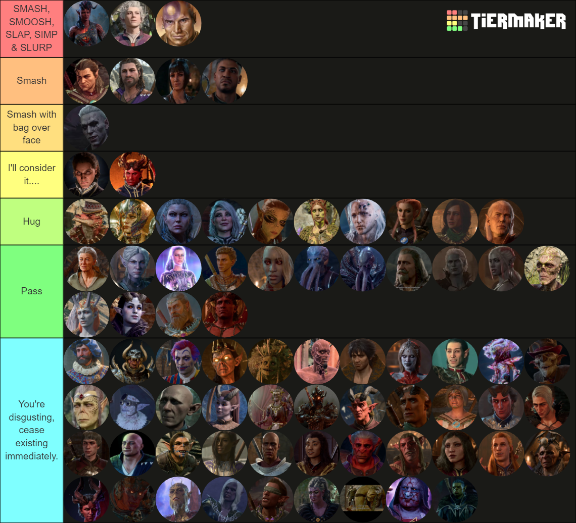 bg3-smash-pass-tier-list-community-rankings-tiermaker