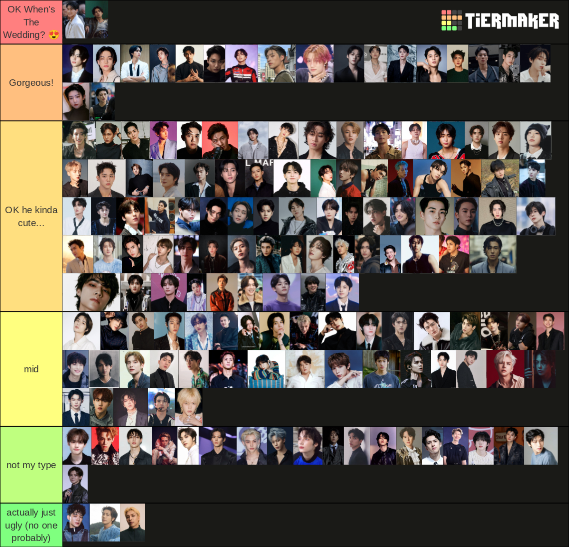 Looks Ranking male kpop idol looks ranking Tier List (Community Rankings) - TierMaker