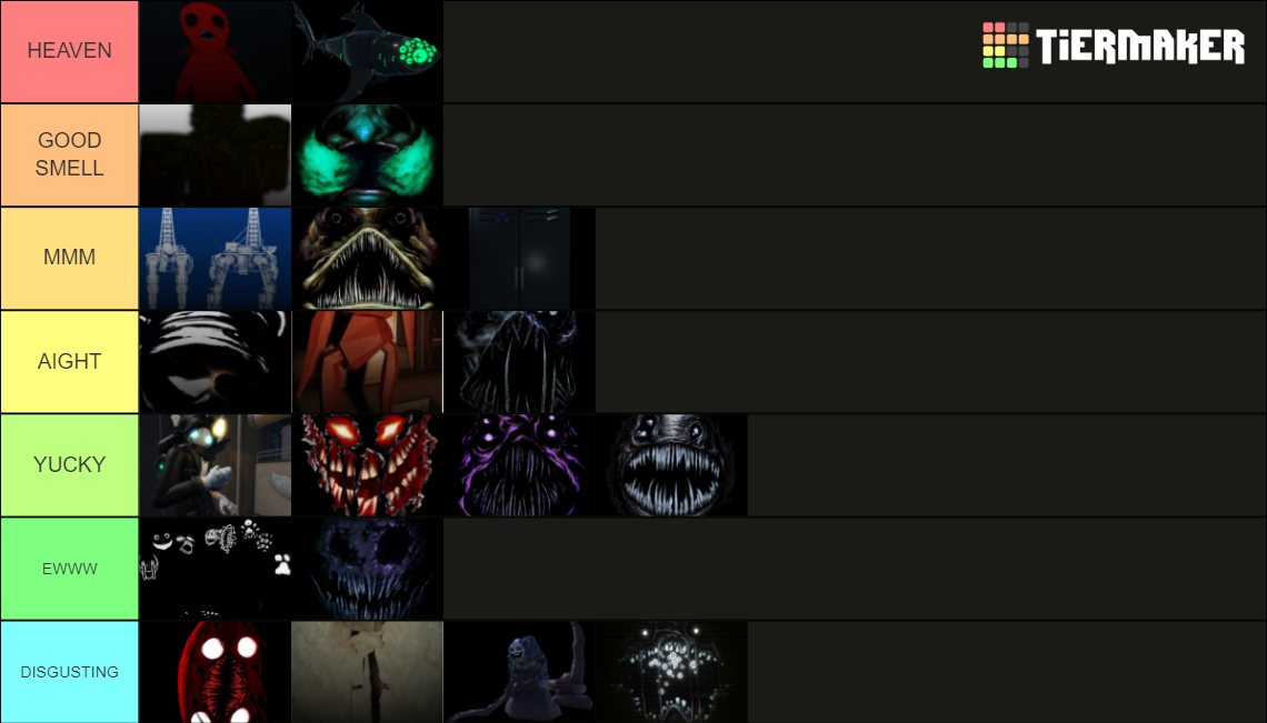 Roblox pressure Tier List (Community Rankings) - TierMaker
