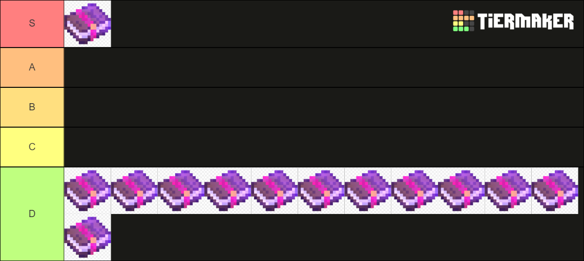 Enchanted Book Tier List (Community Rankings) - TierMaker