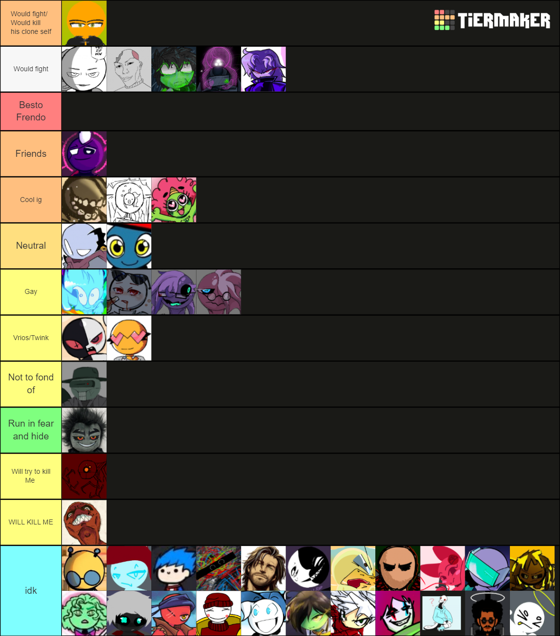 DOJO DUELISTS Tier List (Community Rankings) - TierMaker