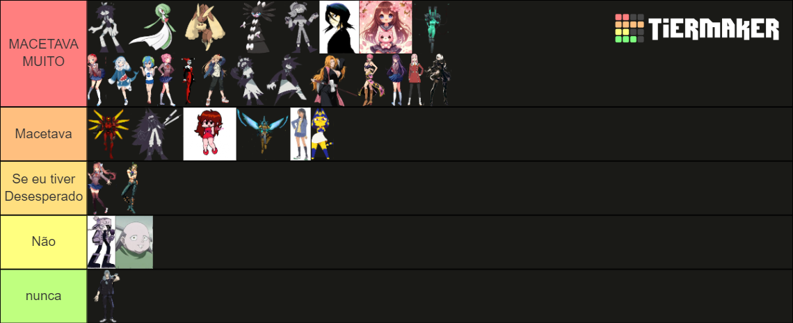 de personagens Tier List (Community Rankings) - TierMaker