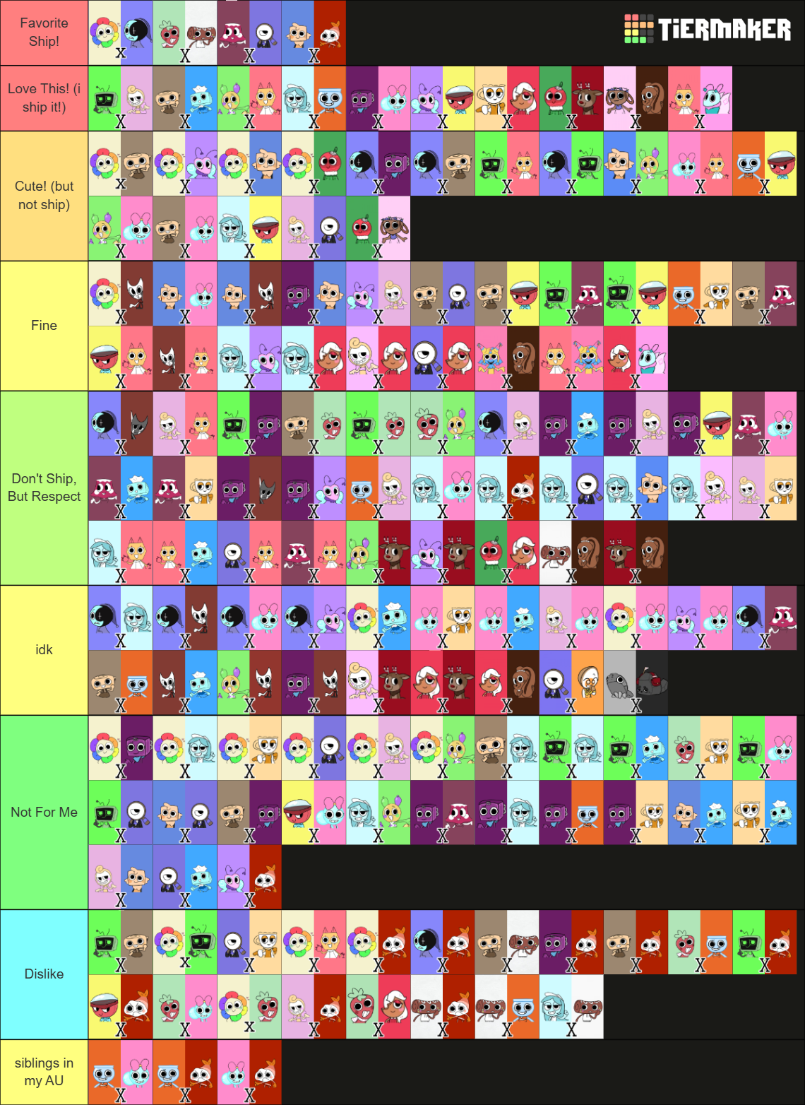 Dandy's World Ship Tier List (Community Rankings) - TierMaker