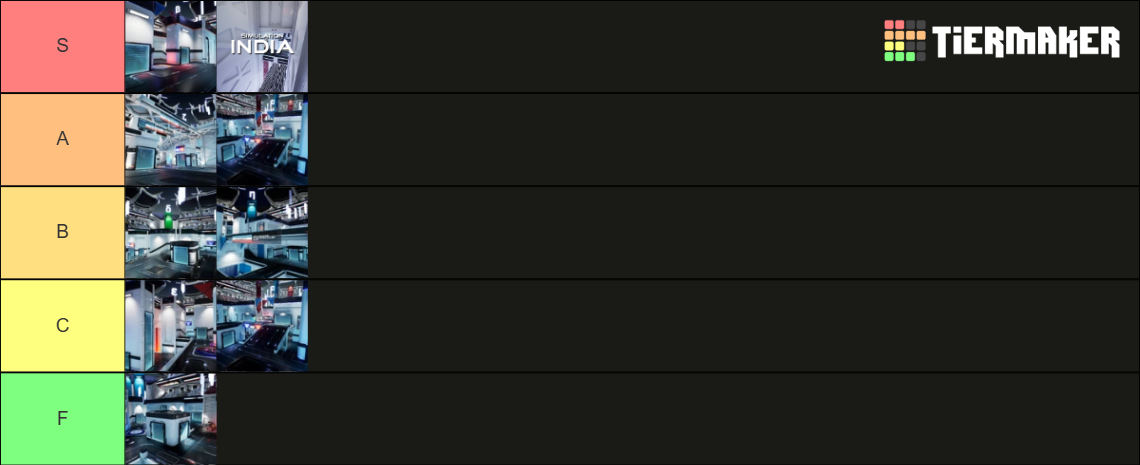 Splitgate Rankings Splitgate Simulation Maps Tier List (Community Rankings) - TierMaker