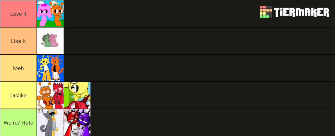 Sprunki Ships Tier List (Community Rankings) - TierMaker