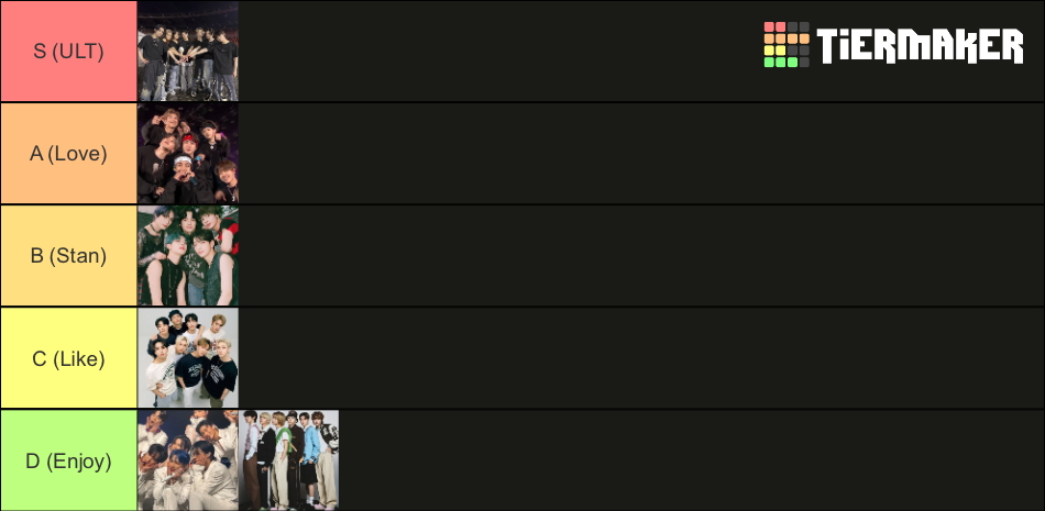 kpop boys group Tier List (Community Rankings) - TierMaker