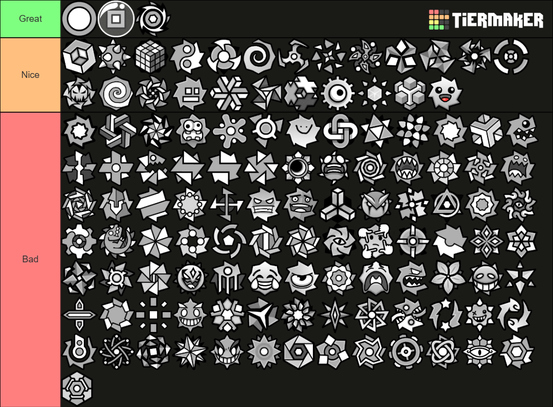 All balls of GD 2.2 Tier List (Community Rankings) - TierMaker