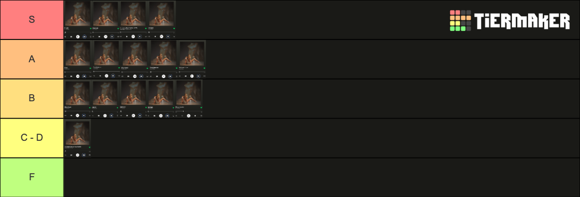 So Close To What - Tate Mcrae Tier List (Community Rankings) - TierMaker