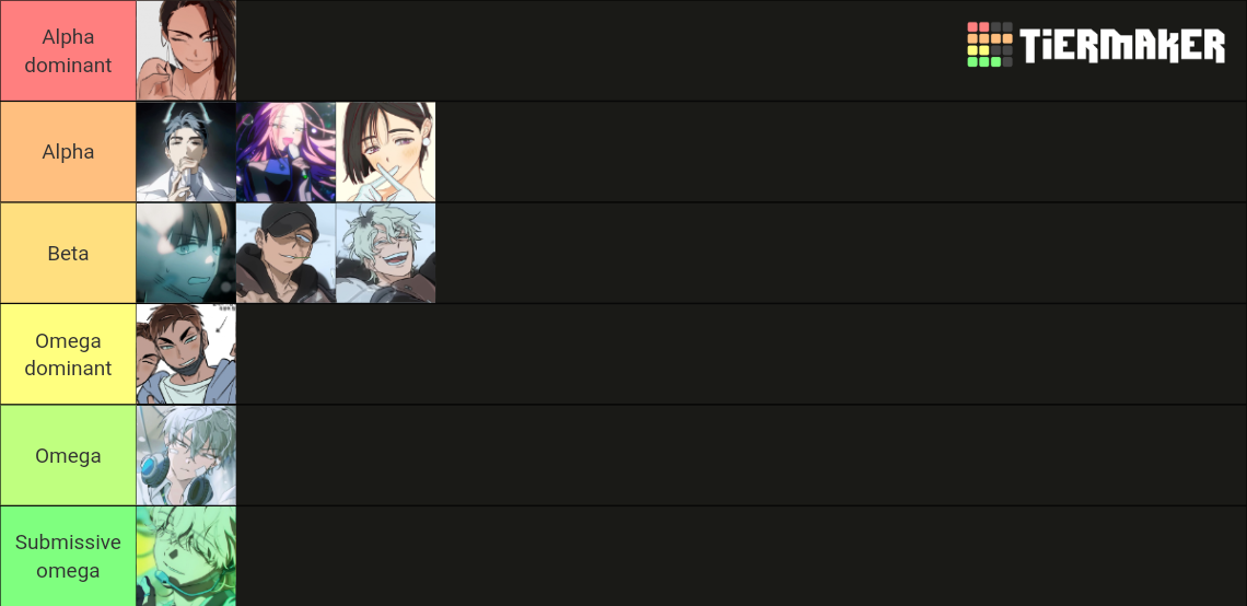 Omegaverse Ranking Alien stage omegaverse Tier List (Community Rankings) - TierMaker