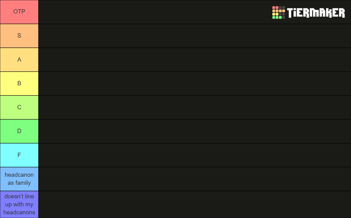 every single dandys world ship Tier List Rankings) TierMaker