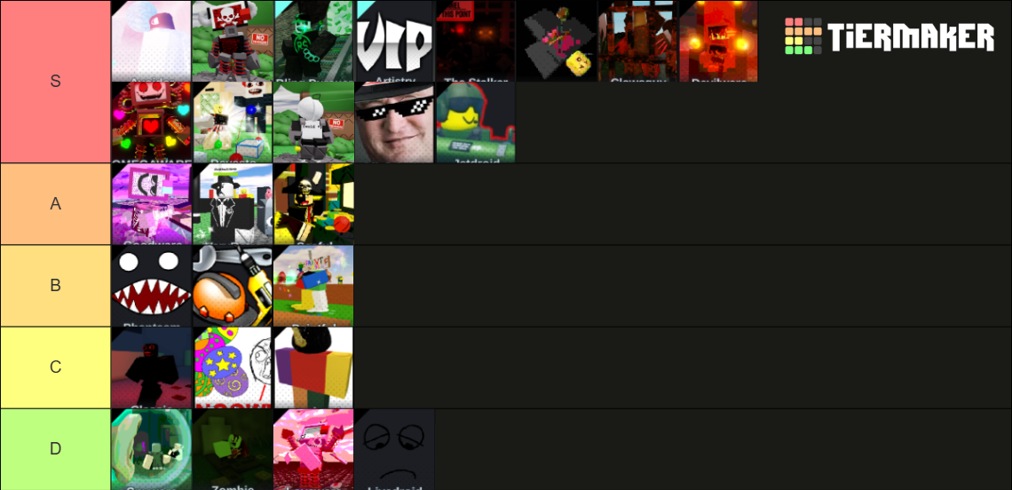 die of death skins Tier List (Community Rankings) - TierMaker