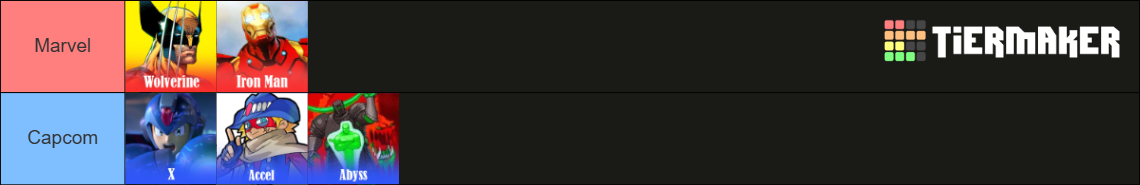Marvel VS Capcom Roster Prediction or Wishlist Tier List (Community ...