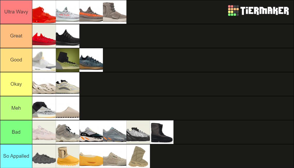 every yeezy released