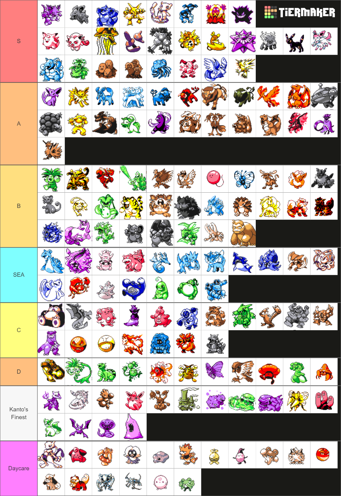 Kanto Expansion Pack Tier List (Community Rankings) - TierMaker