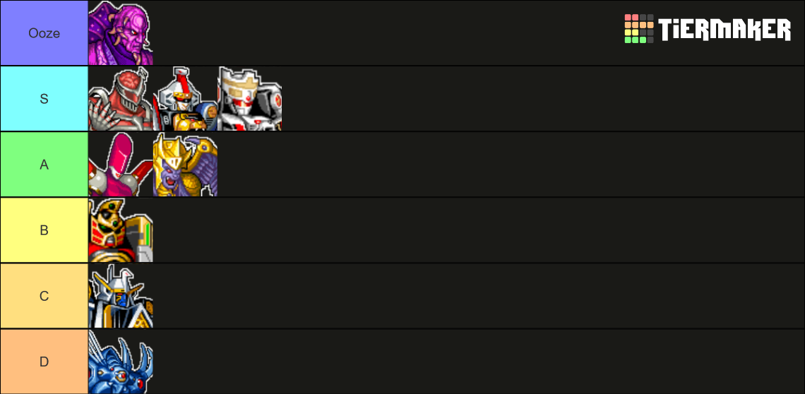 Mighty Morphin Power Rangers The Fighting Edition Tier List (Community ...
