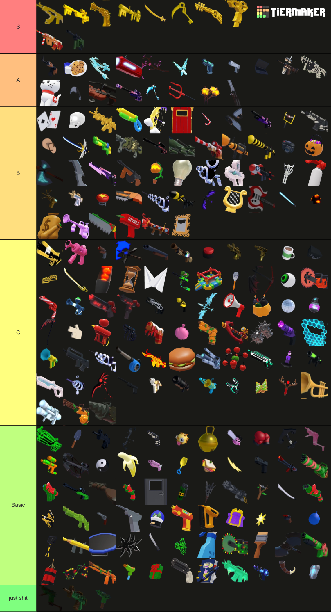 Crystal Skin Rivals Rivals Skins Tier List (Community Rankings) - TierMaker