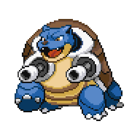 BLASTOGRE 🔫x🌊 (Blastoise-Kyogre FUSION) #fy #fyp #pixelmon #minecraf