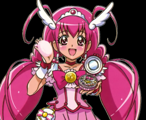 Pink Precure characters in 2023  Pretty cure, The cure, Glitter force
