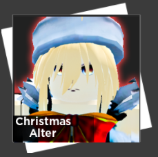 Christmas Alter, Roblox Anime Dimensions Wiki