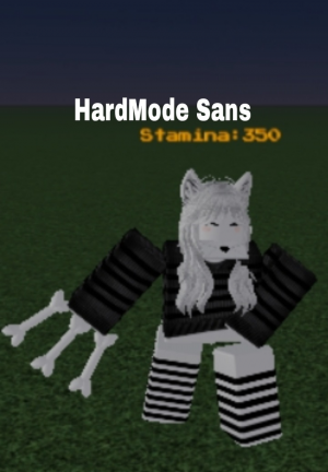 Roblox Sans Fight Simulator Hardmode 